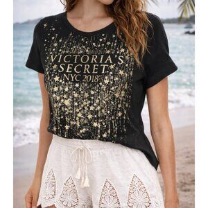 NWT Victoria's Secret Embellished T-shirt  Fashion Show Party Top